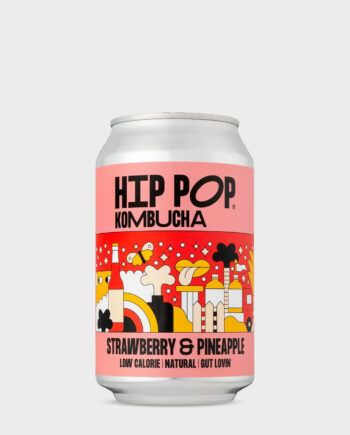 Strawberry Pineapple Kombucha 330ml